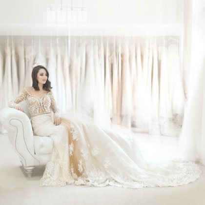 Fishtail and mermaid wedding